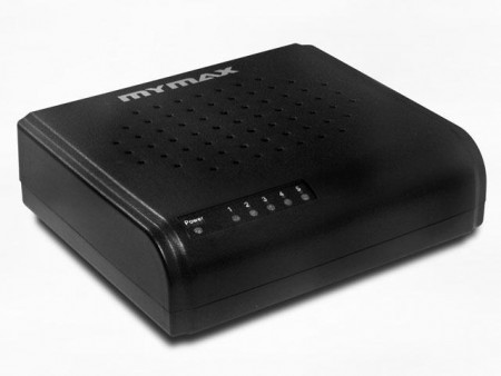 SWITCH MYMAX MSWI/S1005D-BK 05 PORTAS 10/100MBPS PRETO BIVOLT R$ 26,90